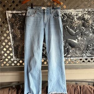 Abercrombie & Fitch Light Blue Boyfriend Jeans